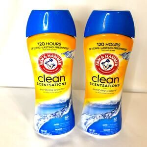 2 Arm & Hammer Clean Scentsations in Purifying water Scent Booster 15 Oz Each